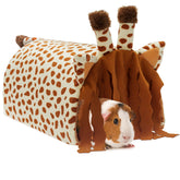 ORZECHKO Guinea Pig Tunnel House interior reveals cozy tunnel space for rest and play.