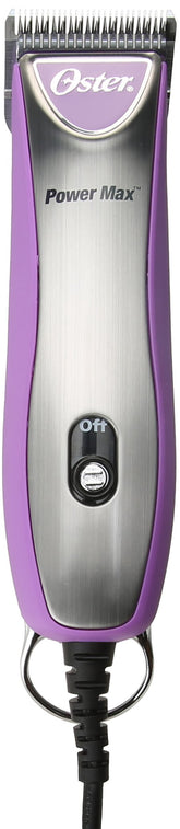 Oster Powermax 2-Speed clipper handle for comfortable grooming sessions.