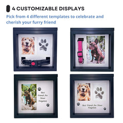 OtterPets large dog urn with space for ashes and keepsakes