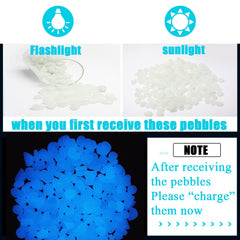 Oubest Glow Rocks blue decor for aquarium adds colorful shimmer to tanks.