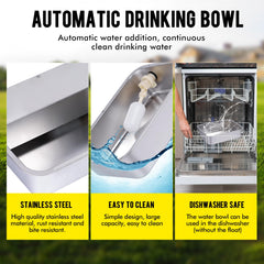 OUJIMAI large-capacity water dispenser ready for long outdoor sessions with multiple pets.