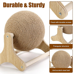 Outamateur stable-stand with ball enables safe indoor exercise