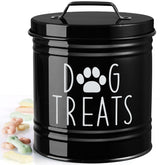 OUTNILI large dog treat container on counter for easy access.
