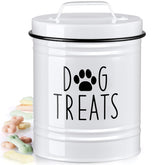 OUTNILI treat container 6in tall on counter keeps treats fresh and reachable