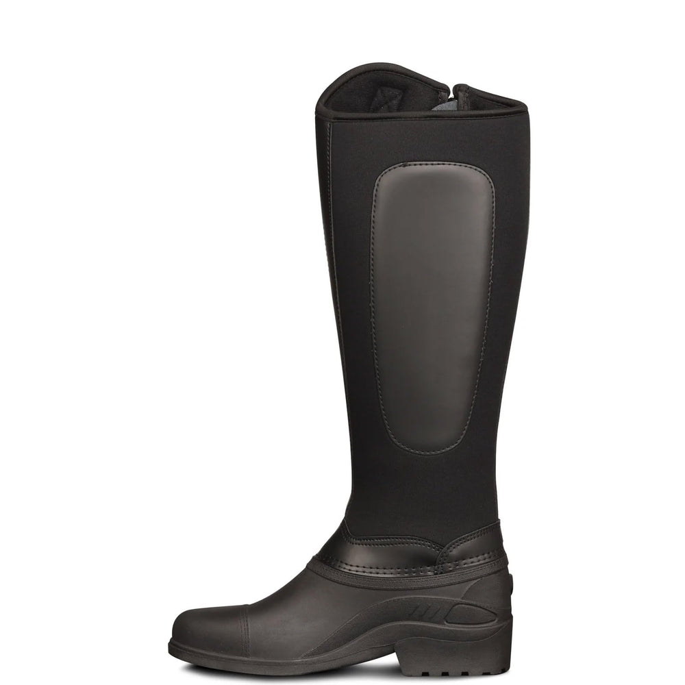 Ovation Highlander back view shows rugged durability for barn chores and riding.