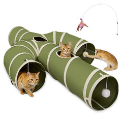 Ownpets cat tunnel cactus shape - playful design for curious indoor cats