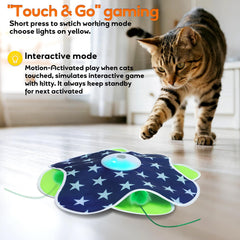 Oxawo feather wand attachment adds dynamic action for supervised sessions
