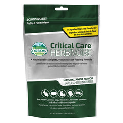 Oxbow Critical Care herbivore powder mix for easy emergency feeding