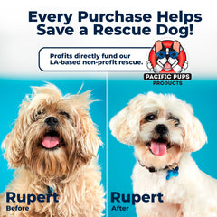 Pacific Pups Products large dog rope toy three-knots design provides a secure grip for big dogs.