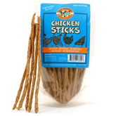 Pack Approved Chicken Sticks packaging shows a single-ingredient dog treat ideal for training