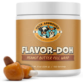 Pack Approved Flavor-Doh wrap-around pill paste coats capsules for easy dosing.
