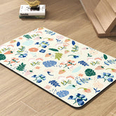 PADOOR absorbent pet feeding mat 16x24 captures spills quickly, keeping floors clean.