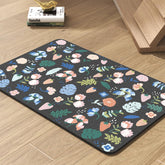 PADOOR DARKFLOWERS absorbent mat top view catches spills for easier cleanup