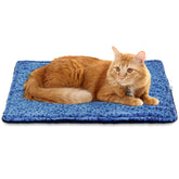 PAIGTEK Self Warming Cat Bed front angle shows cozy warmth for naps.