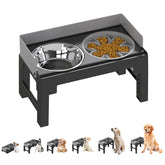 PAKEWAY elevated-dog-bowls image shows ergonomic height for comfortable meals