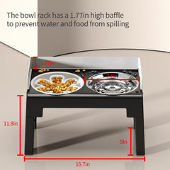 PAKEWAY spill-proof-baffle containing splashes to keep floors clean