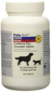 Pala Tech Cranberry Plus packaging promoting at-home urinary health support