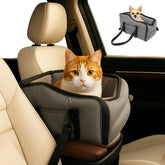 Palsway cat car seat center console harness secures small pets during trips.