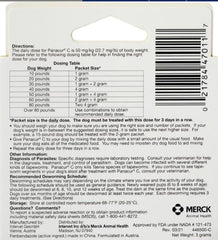 Panacur C dosing guide illustrating safe weight-based worming for dogs.