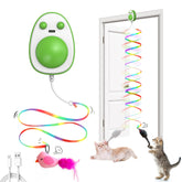 PANRIO Automatic Hanging Door Cat Toy bird in flight stimulates cats' chasing instincts and mental engagement.