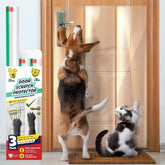 Panther Armor door protector roll setup shows discreet scratch defense for entryways