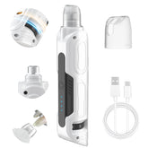 PAPIFEED high torque nail grinder front view shows compact handling for efficient home grooming