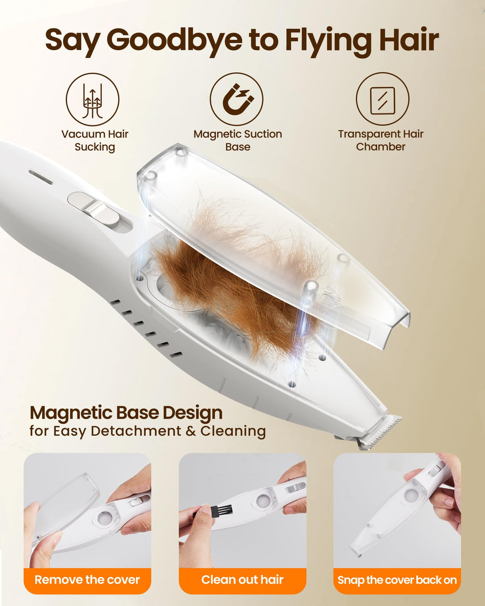 PAPMINI blades close-up with safe 0.7 inch tips for beginners
