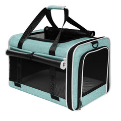 PAPZER top-load medium cat carrier under-seat Delta-compatible for easy in-cabin transport