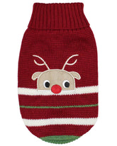 Parisian Pet Christmas dog sweater pullover keeps dogs warm during cold walks.