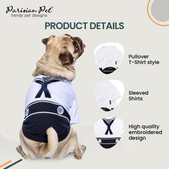 Parisian Pet cotton-polyester fabric close-up emphasizes soft comfort and durability.