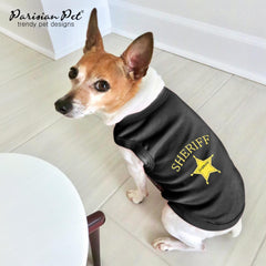 Parisian Pet dog tshirt machine washable for easy cleanup after adventures