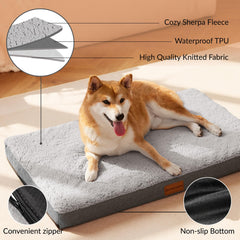 Patas Lague removable washable cover shown for easy cleaning