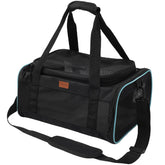 PATAZONE cat carrier softside front view for cabin travel comfort