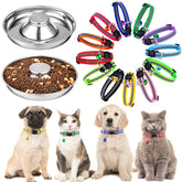 Patelai puppy bowls in stainless steel for durable feeding