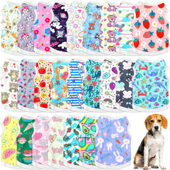 Paterr dog shirt with printed fruit pattern for playful style during walks and comfortable wear.