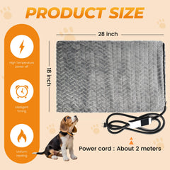 patiencet washable flannel cover for cozy, easy-care warmth.