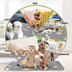 PatiencET reusable dog pads soft surface show comfort for sensitive paws