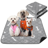 PatiencET washable pee pad dogs 24x36 top view for spacious puppy training surface.