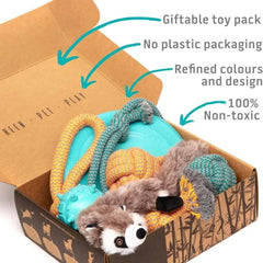 Patitas Birthday & Fun Box chew-toy ideal for teething and chew-friendly entertainment