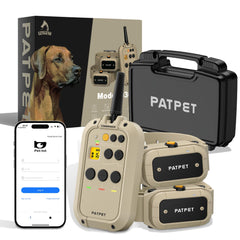 PATPET dog training collar remote control for seamless training sessions