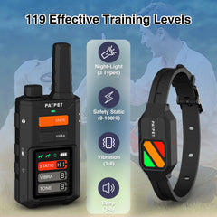 PATPET remote control demonstrates 4200ft range for outdoor training