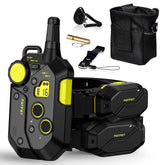 PATPET shock collar with two receivers enable simultaneous training for two dogs.
