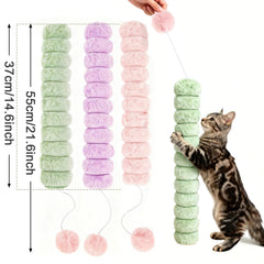 PATTEPOINT cat toy pillows yarn ball detail attracts attention for focused play sessions.