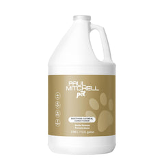 Paul Mitchell Pet Soothing Oatmeal Conditioner bottle front for gentle conditioning.