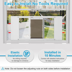 Paulmele cat door magnetic-flap-close demonstrates secure automatic reset after use.