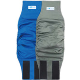 Paw Inspired belly band pack-2 on a dog provides secure protection during walks.