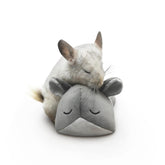 Paw Inspired Chinchilla Cuddler soft texture provides cozy comfort for small pets.