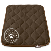 Paw Inspired crate mat plush-top delivers cozy comfort for restful naps.