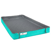 Paw Inspired Critter Box Liner folded corners close-up for secure containment and easy cleanup