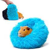 Paw Inspired Furr-O burrow bed closeup highlighting plush texture for cozy small-animal hideouts.